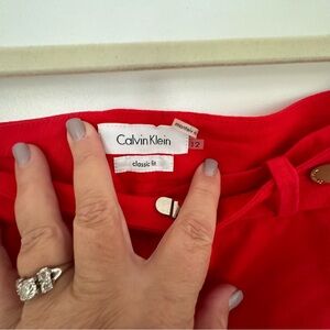 Calvin Klein linen slacks